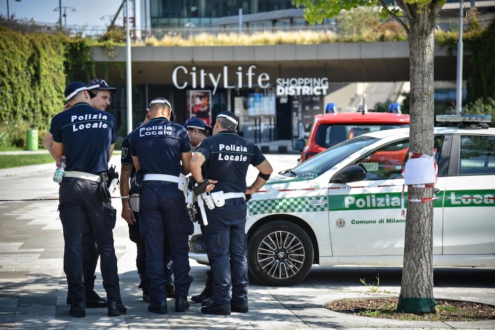 La polizia locale milanese