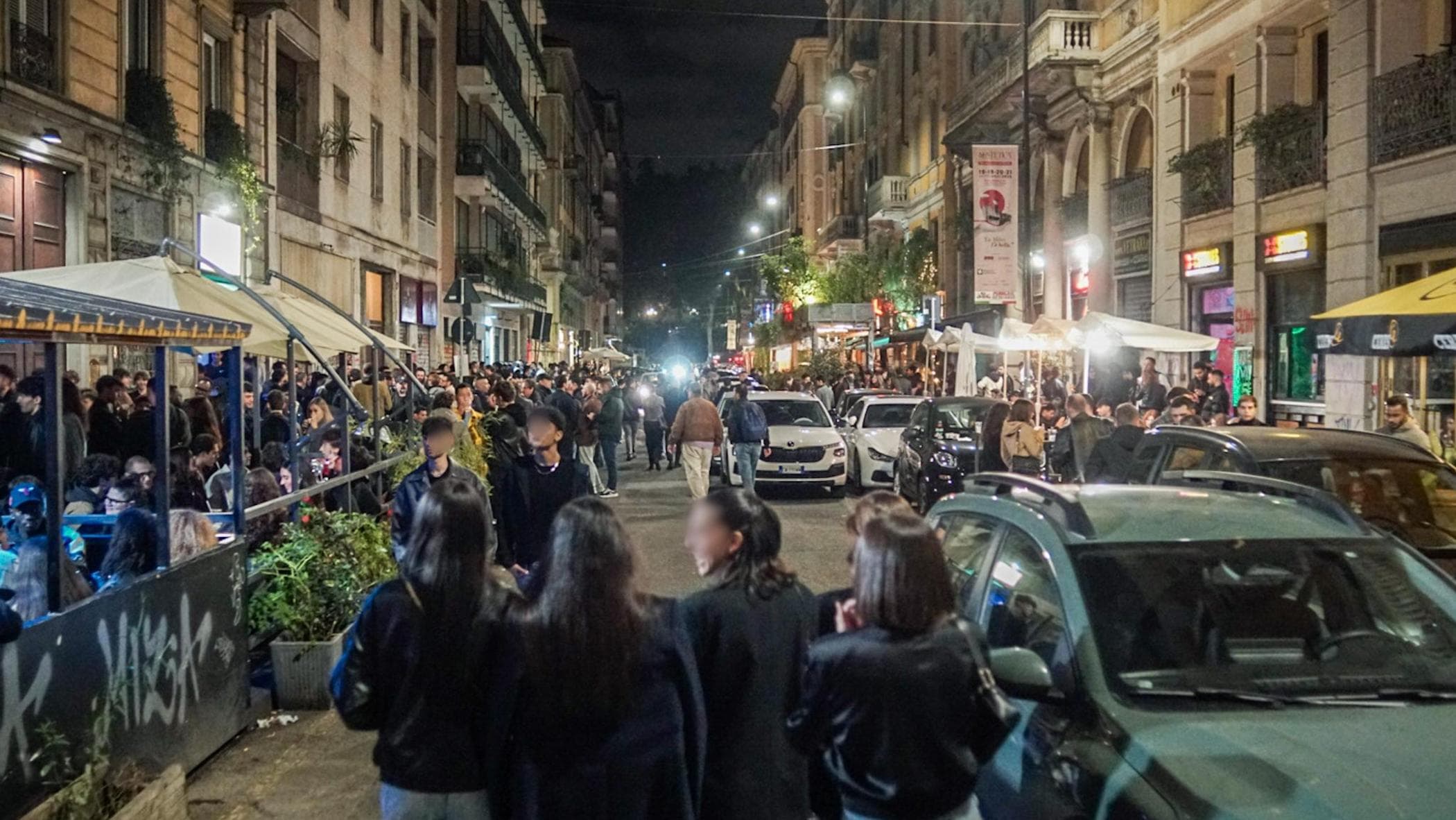 Una notte qualunque in Porta Venezia a Milano