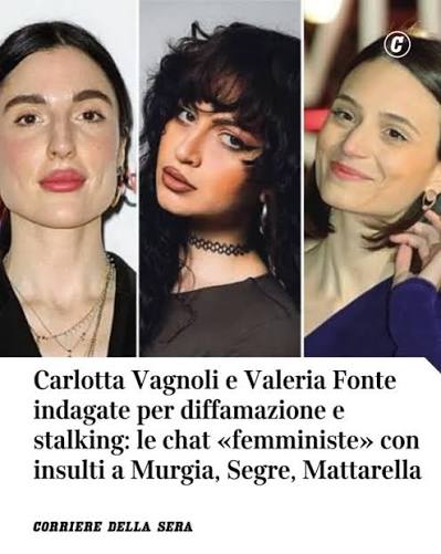 La copertina dell'articolo del Corriere della Sera