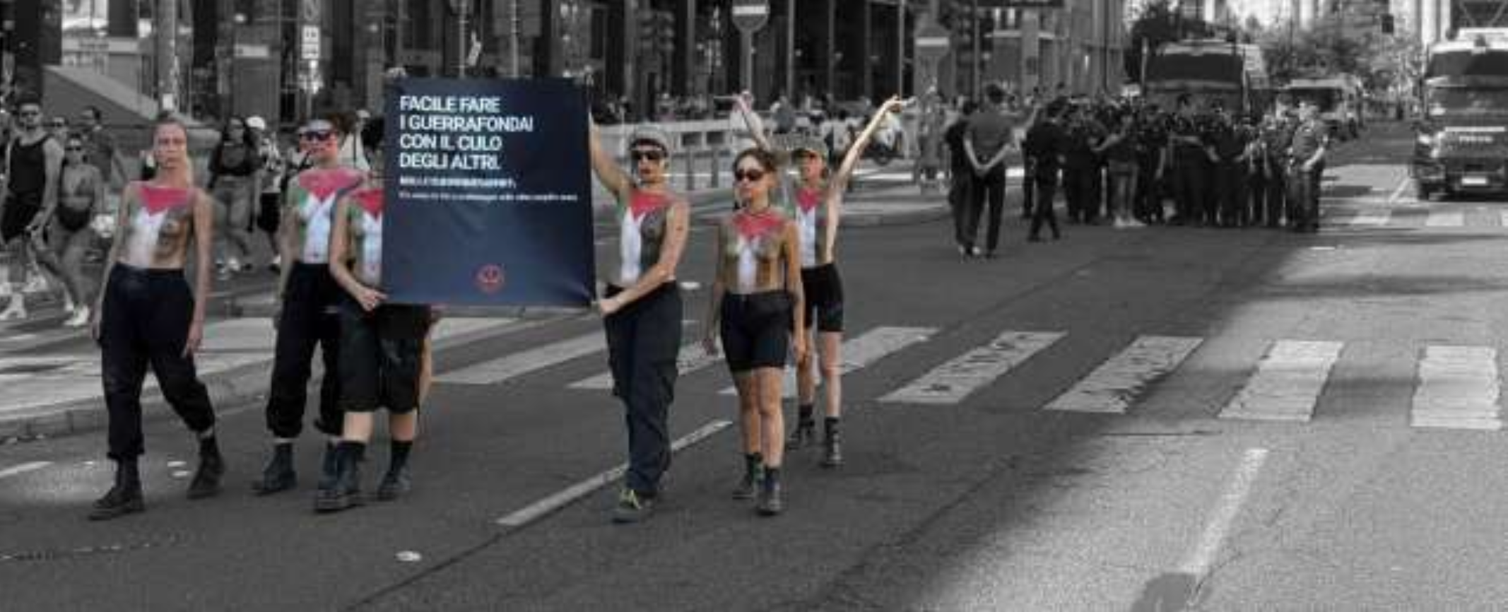 Urban Dancing Prophets nell'intervento performativo per il Milano Pride 2025